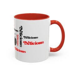 Classic Mattu mug in red and black (11oz / 15oz) — Deliciosso by Matthew