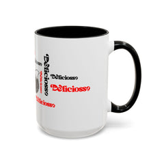 Classic Mattu mug in red and black (11oz / 15oz) — Deliciosso by Matthew