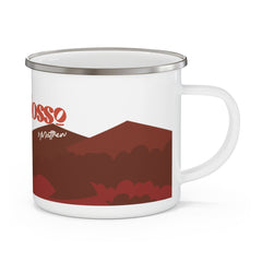Taza de Peltre Blanca con Borde Plateado Elegante - Deliciosso by Matthew