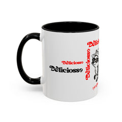 Classic Mattu mug in red and black (11oz / 15oz) — Deliciosso by Matthew