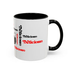 Classic Mattu mug in red and black (11oz / 15oz) — Deliciosso by Matthew