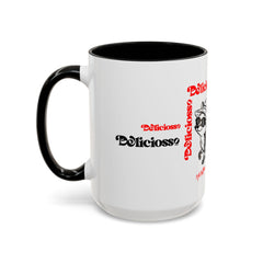 Classic Mattu mug in red and black (11oz / 15oz) — Deliciosso by Matthew