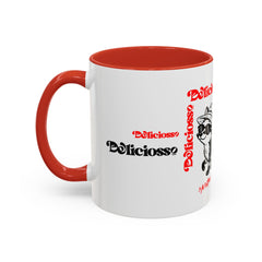 Classic Mattu mug in red and black (11oz / 15oz) — Deliciosso by Matthew